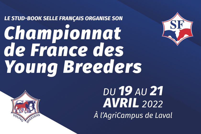 CHAMPIONNAT DE FRANCE DES YOUNG BREEDERS DU 19 AU 21 AVRIL